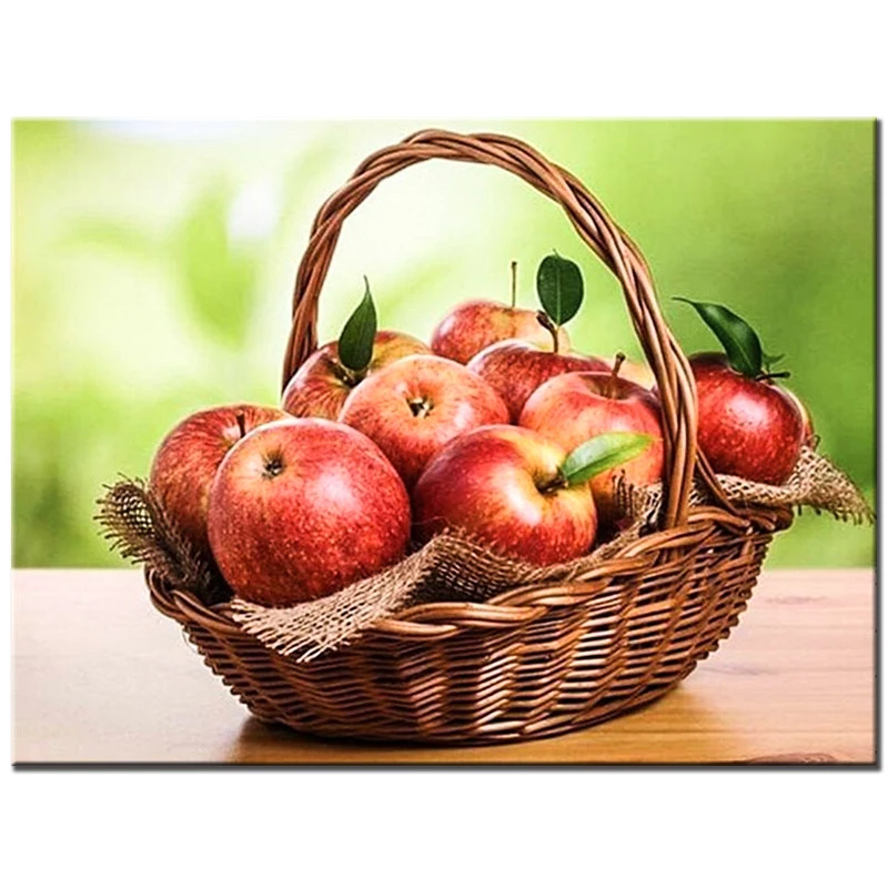 Lukisan Apel 3d - Doni Gambar