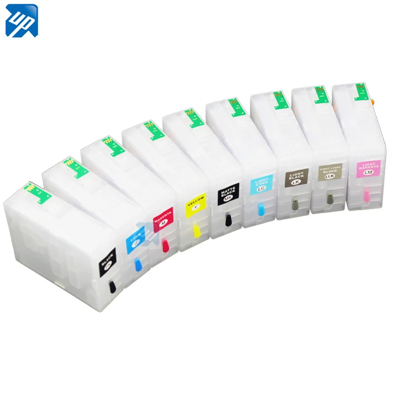 

9pcs compatible empty Refillable Ink Cartridges / CISS For epson 3880 pro3880 with chip