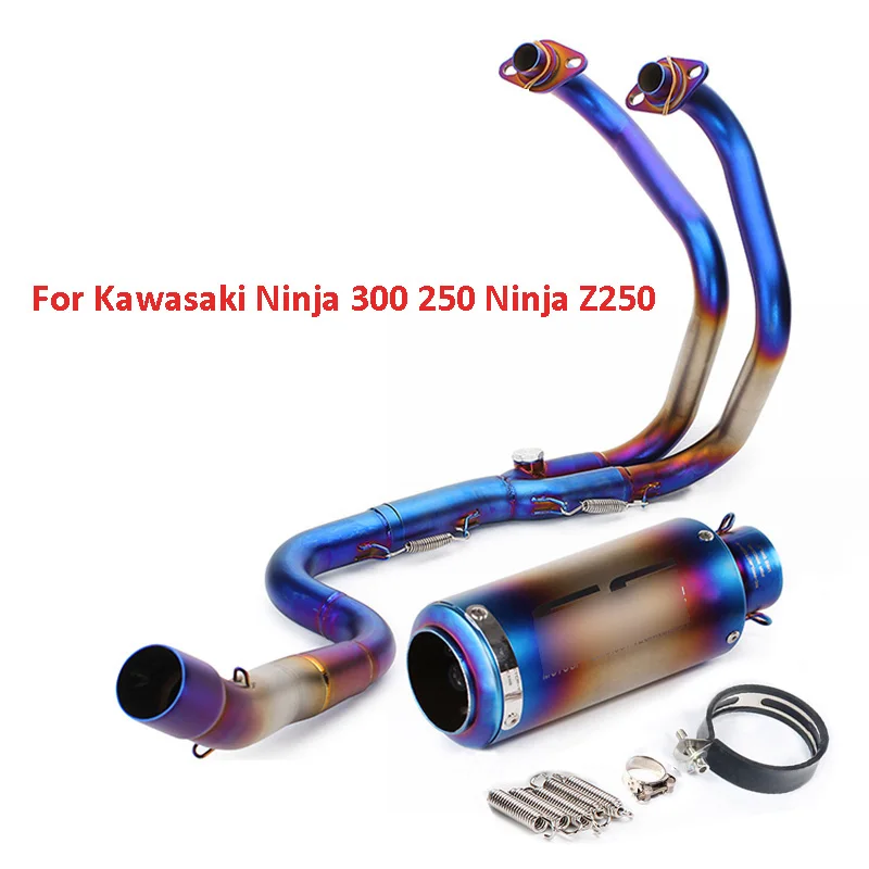

Ninja 250 Ninja 300 Exhaust Tip Muffler Silencer Exhaust Connect Link Pipe for Kawasaki Ninja Z250 Ninja 250 300 2013-2016