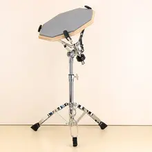 12-дюймовый практика барабан Pad комплект с барабаном стоять MK01 барабанных палочек начинающих