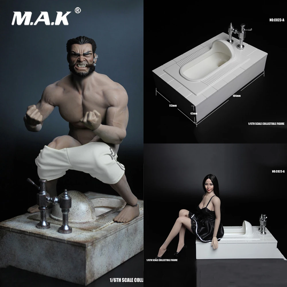 

1/6 Scale Action Figure Accessory NO:C023 Scene Accessories Oyster Toilet Model for 12 inches Action Figure Accessories