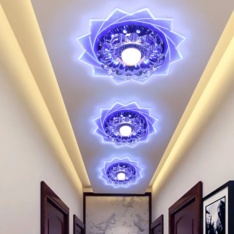 Us 31 2 20 Off Crystal Led Ceiling Lights Modern Ceiling Led Lamp Surface Mounted Embeded Install Crystal Led Lighting For Living Room In Ceiling