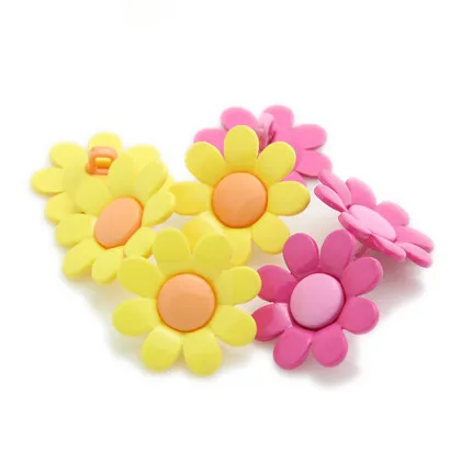

50pcs/lot Flower Style Decorative Buttons Fit Sewing Scrapbooking Crafts