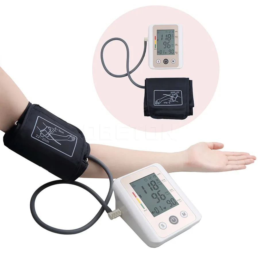 

22-32cm Large Adult Cuff Blood Pressure Cuff For Arm Blood Pressure Monitor Meter Tonometer Sphygmomanometer