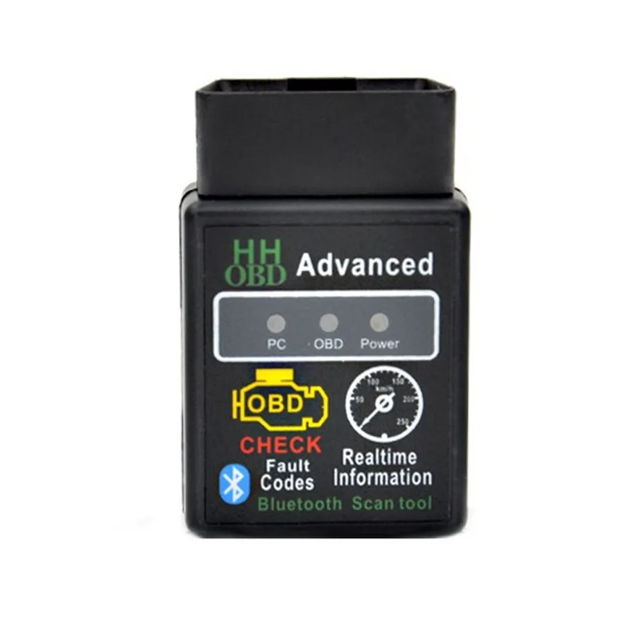Super Mini Elm327 V2.1 Hh Obd Advanced Bluetooth Elm327 Obd2 Strumento Di Scansione Per Android