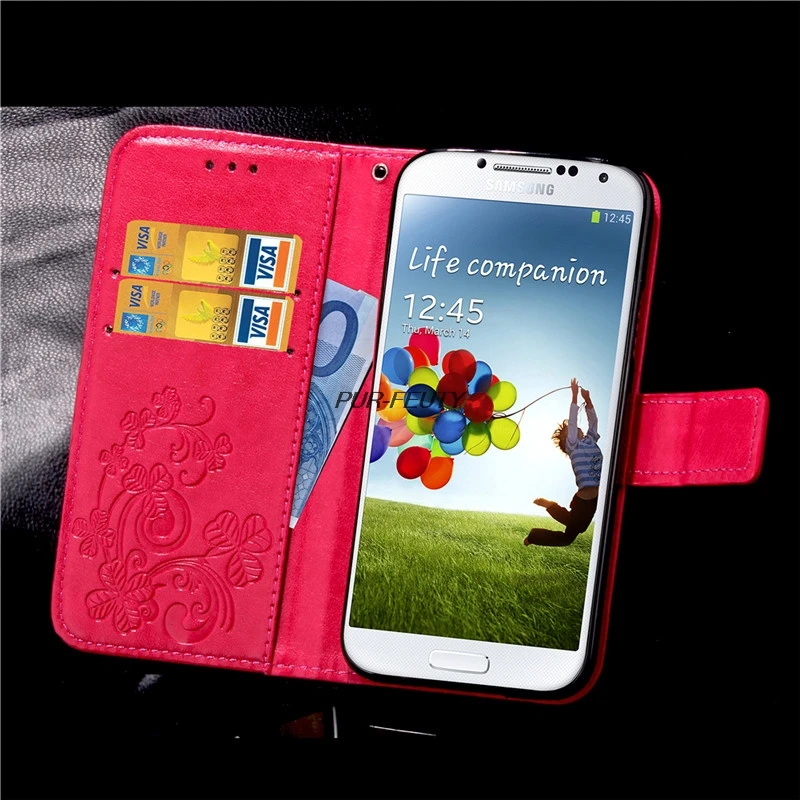Flip Case for Samsung Galaxy S4 mini S 4 i9195 i9190 i9192 Phone Leather Cover S4mini GT-i9195 GT-i9190 GT-i9192 Bag | Мобильные