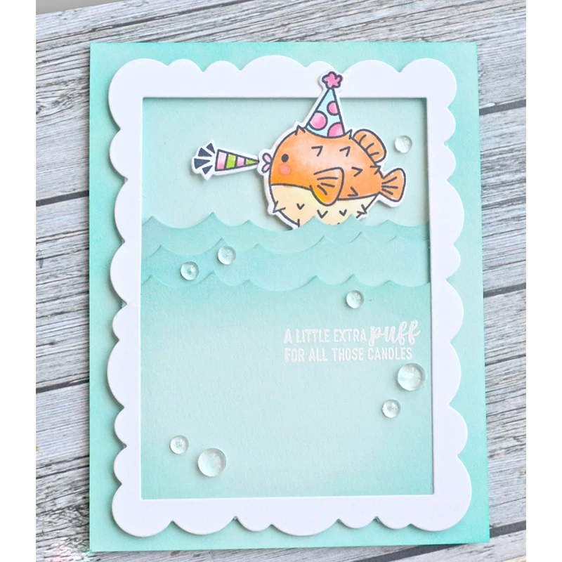 

SEA-PRISE! Metal Cutting Dies and stamps DIY Scrapbooking Card Stencil Paper Handmade Album Wedding Decor