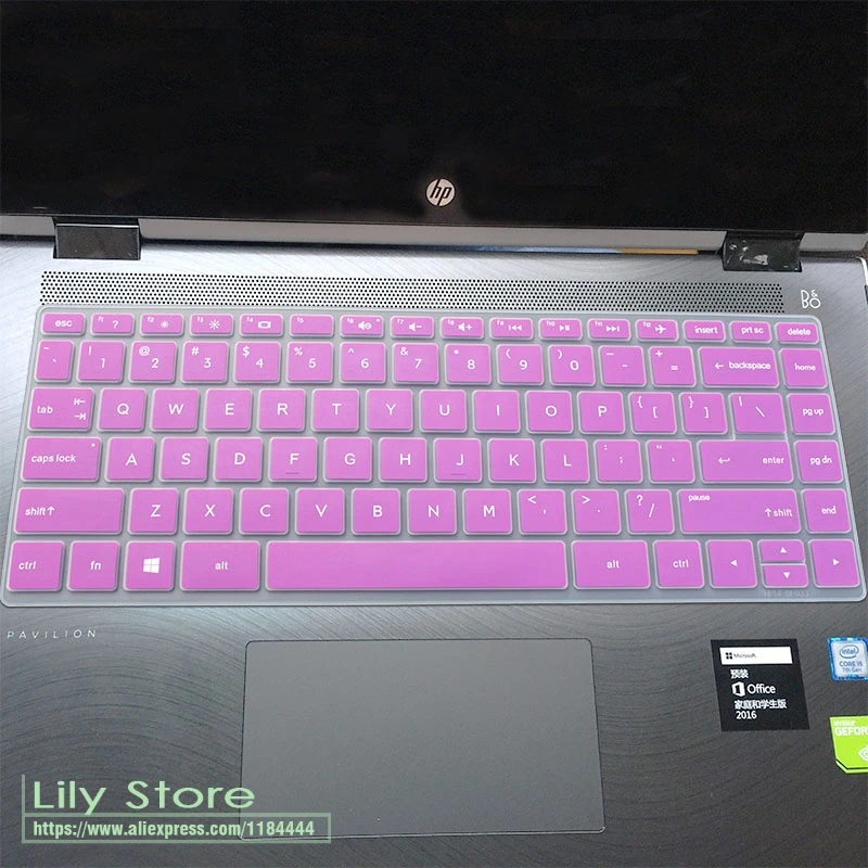 Защитная пленка для клавиатуры 13,3 дюймов для ноутбука hp ENVY 13 13-ah0003la 13-ah0002la 13-ah1025cl 13-ah0011tu ah1025cl ah0002la - Цвет: purple