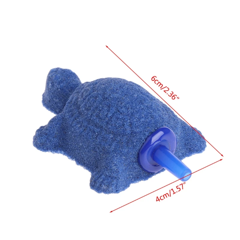 Turtle Aquarium Bubble Air Stone Diffuser Fish Tank Aerator Oxygen Pump Ornament Decor 4