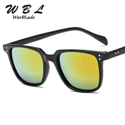 WarBLade 2019 новый высококачественный брендовый дизайн, квадратные мужские солнцезащитные очки, Ретро стиль вождения солнцезащитные очки для