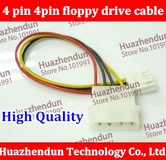 100pcs Free shipping 4pin to 4pin power cord. Big 4 pin to floppy drive