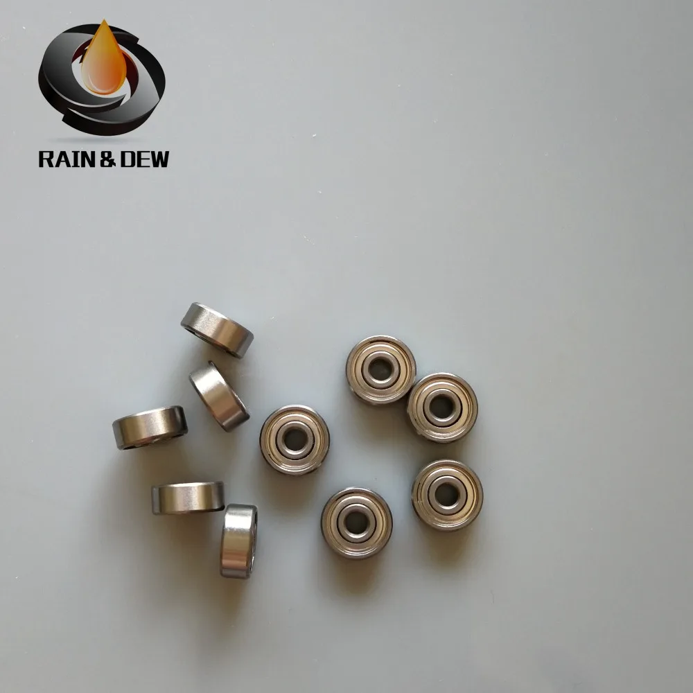- 440C Stainless Steel Radial Ball Bearing 1 pc 4x11x4mm ABEC-7 SMR694 ZZ