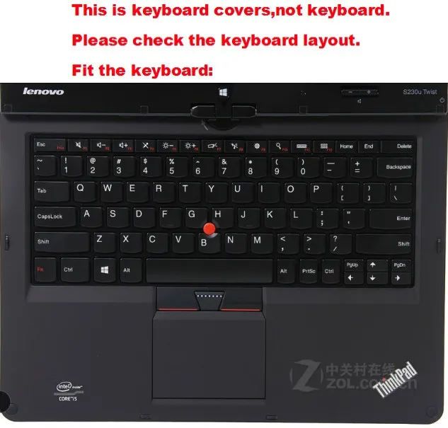Прозрачная защита клавиатуры из ТПУ чехол для Lenovo ThinkPad Twist S230U E220S X121E X130E E120 E125 E130