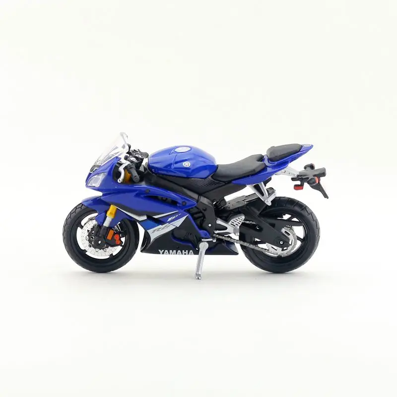 Maisto/Масштаб 1:18/литая модель мотоцикла Игрушка/2008 YAMAHA YZF-R6 супер синяя модель/нежный подарок или игрушка/воротник/для детей