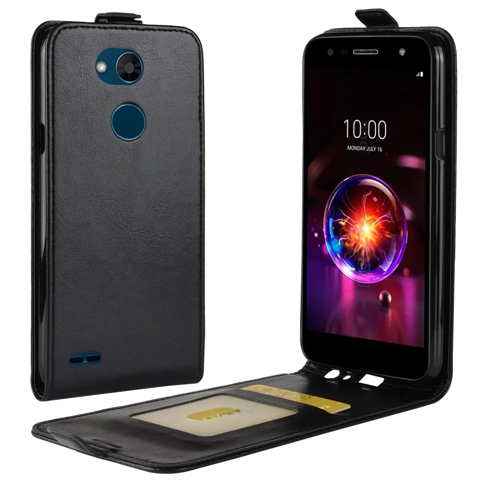 Чехол для телефона LG X Power 3 откидная Обложка на заднюю панель из искусственной