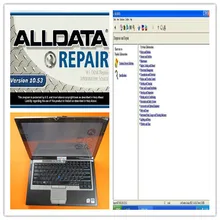 alldata repair 2017 installed version all data 10.53 and mitchell on demand auto software 1tb hard disk d630 laptop diagnostic