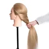 head dolls for hairdressers 80cm hair synthetic mannequin head hairstyles Female Mannequin Hairdressing Styling Training Head ► Photo 3/6