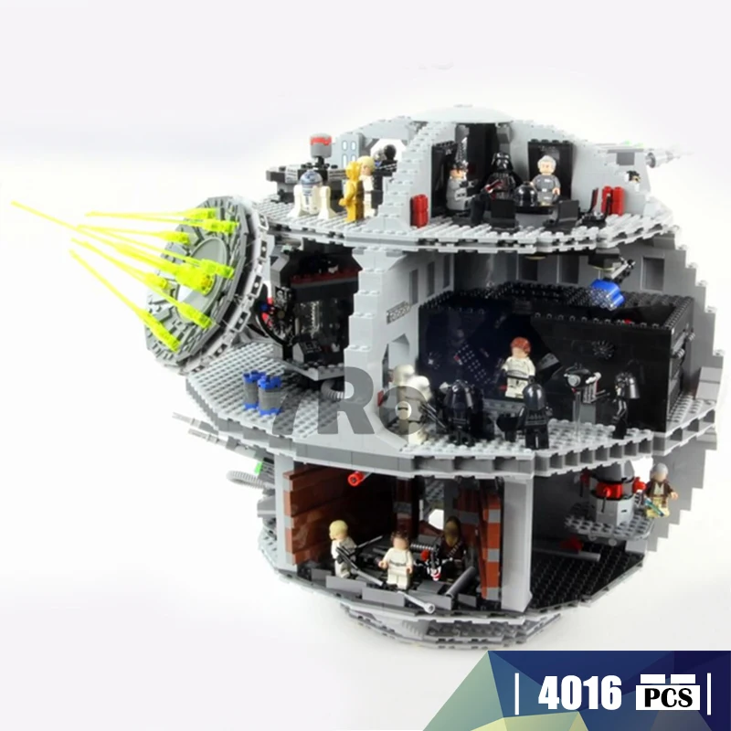 Модель здания игрушки хобби Звезда смерти 05063 совместим с lego Star Wars серии 75159