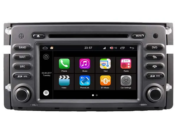 S190 Android 7 1 CAR DVD player FOR MERCEDES BENZ Smart ForTwo 2010 2011 car audio