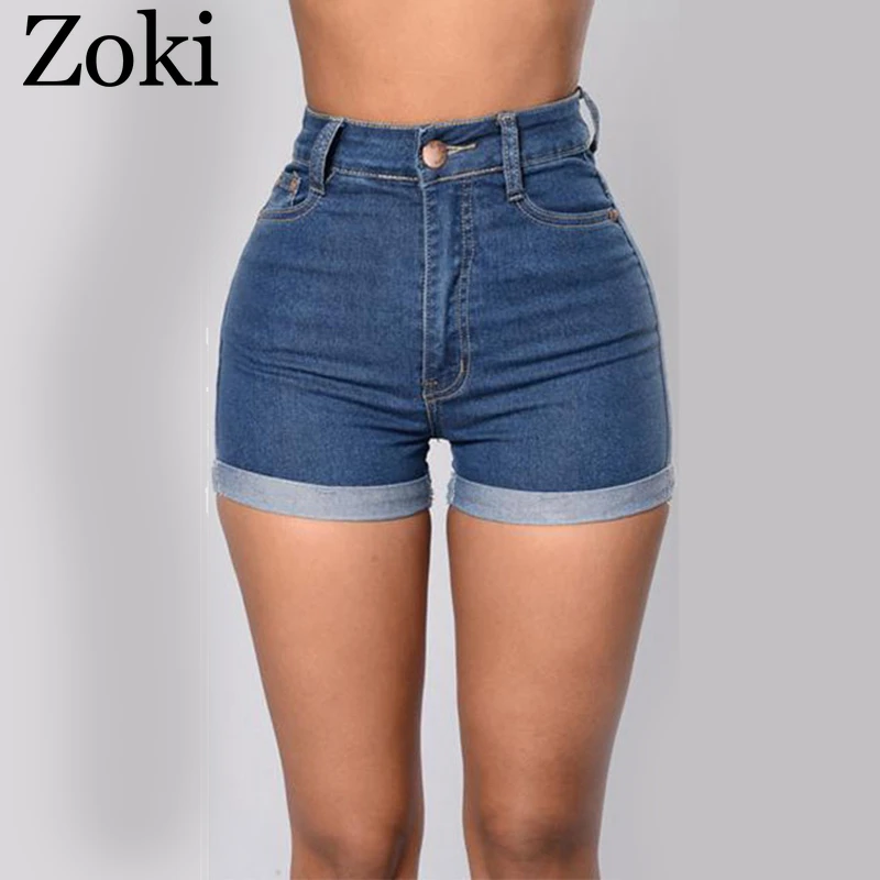 female jean shorts