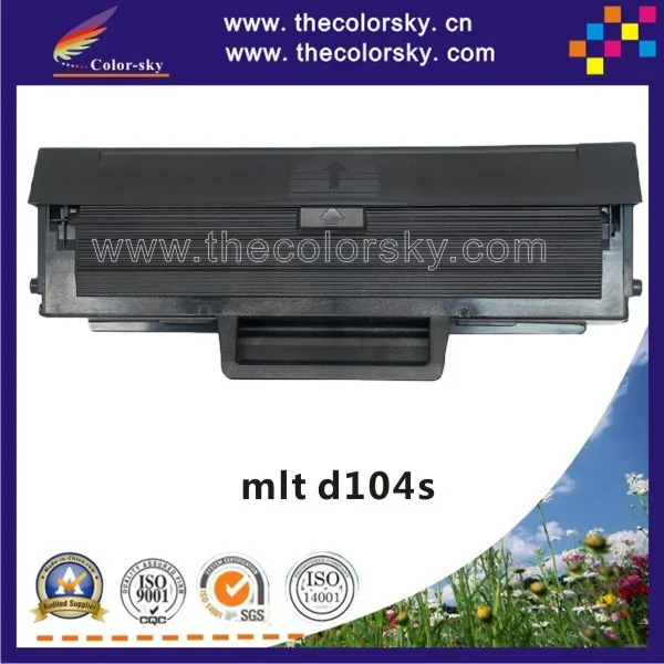 

(CS-S104) bk compatible toner printer cartridge for samsung mlt d104s 104s 104 ml 1666 1676 1667 1672 1861 (1.5k Pages) free dhl