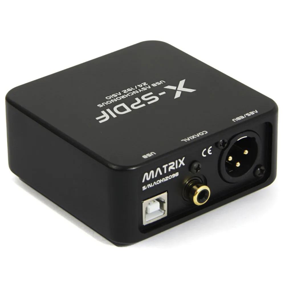 Matrix X SPDIF 24Bit/192kHz USB Audio Interface XMOS High Quality