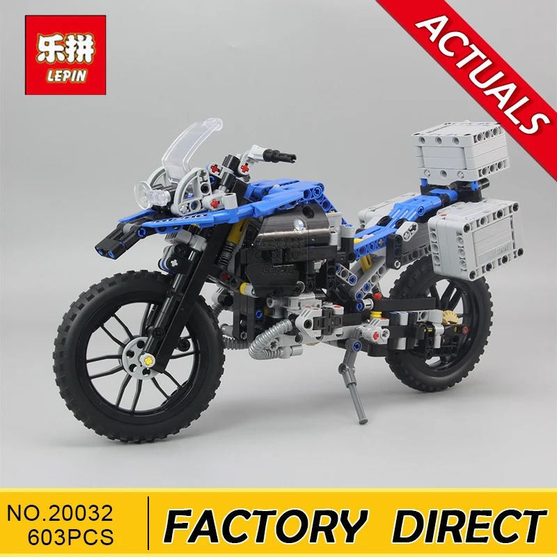 

Lepin 20032 Technic Series The BAMW Off-road Motorcycles R1200 GS Building Blocks Bricks Educational Toys for Kid 42063