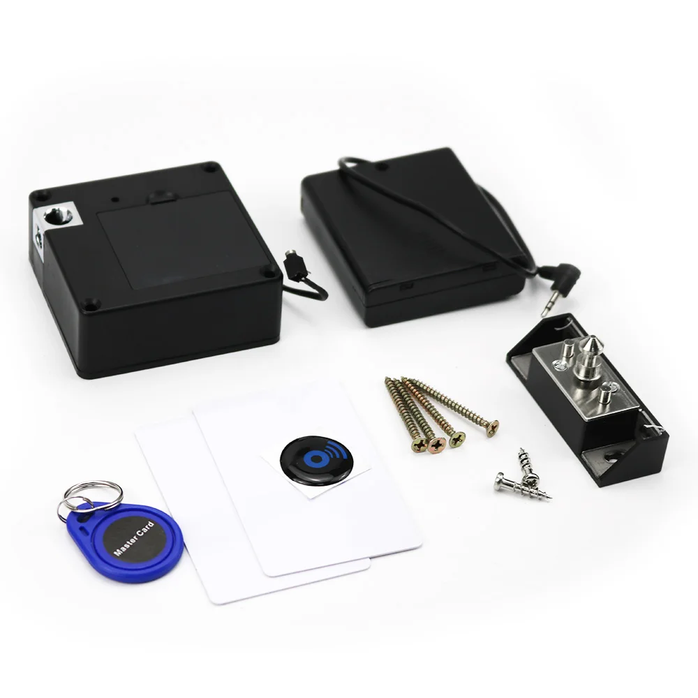 

Updated Keyless & Hidden RFID Locker Invisible RFID Cabinet Door Lock,Digital Smart Cabinet Locker Lock Private Lock Castle