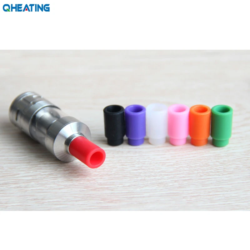 Qheating 510 силиконовые одноразовые мундштуки для капельного тестирования мундштук