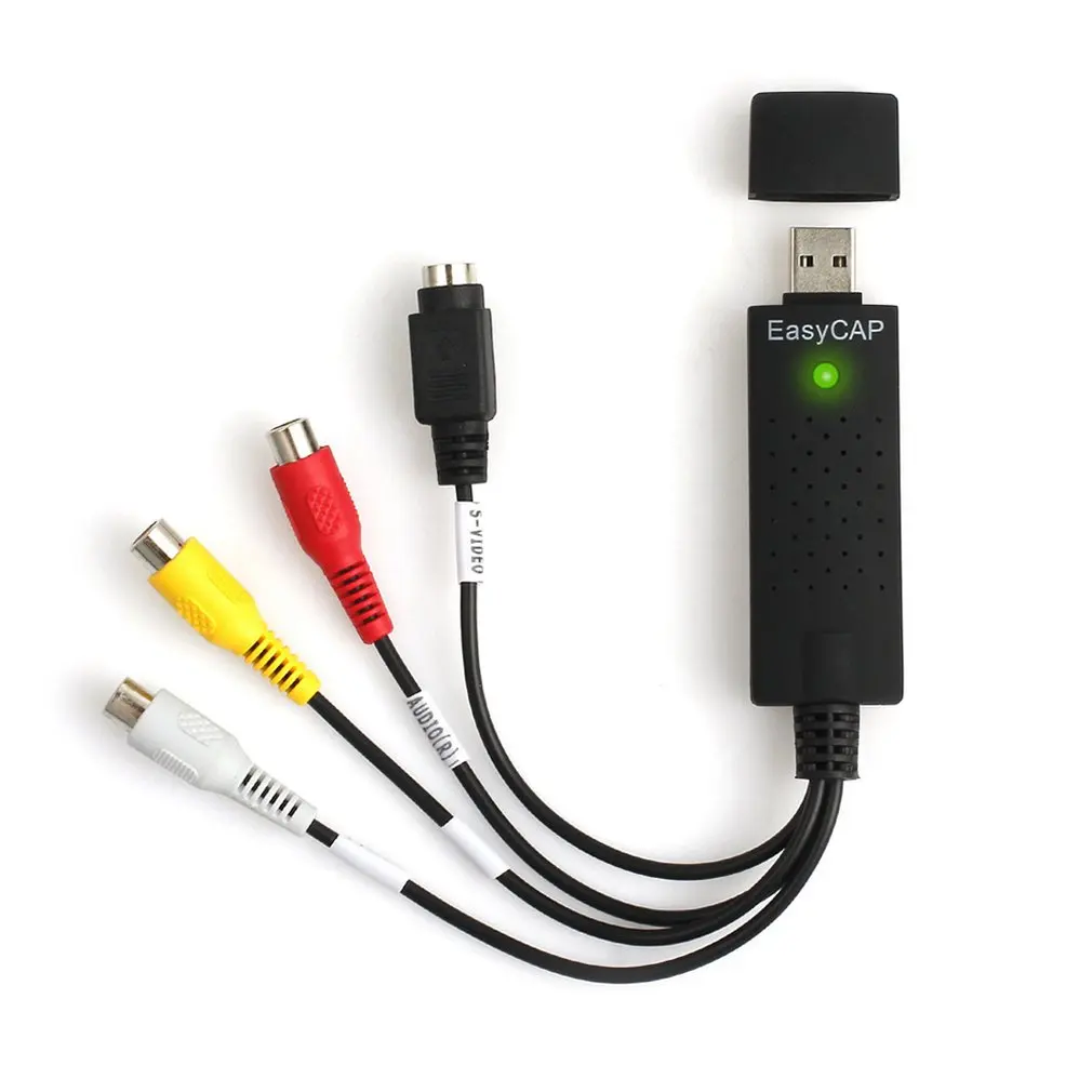 USB VHS на DVD аудио видео конвертер захвата полный набор Scart кабель