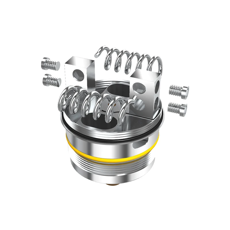 Original Aspire Cleito 120 RTA System High Quality RTA System Dual coil velocity-style Deck DIY for E Cigarette Cleito 120 Tank 06