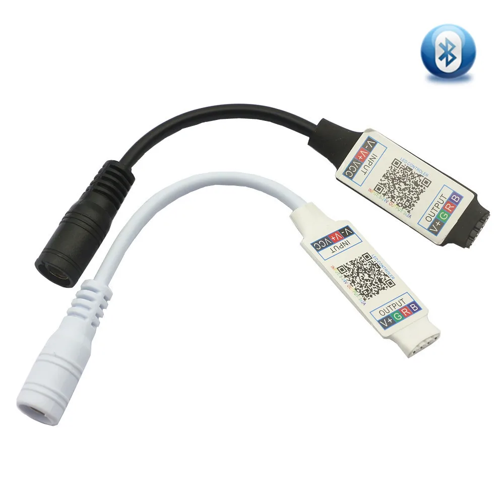 

Bluetooth RGB LED Light Controller DC 5-24v Mini Music Bluetooth Controller Light Strip Controller wireless RGB Controller