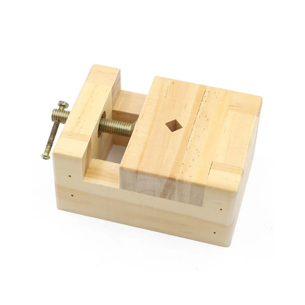Small Size Solid Wood Engraving Bed Solid Wood Jig Stone Engraving Fixed Seal Cutting Tool Set Engraving Jig Table Clamp