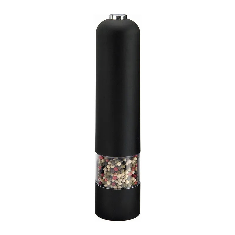 Electric Spice Salt Herb Pepper Mills Grinder with LED Light Black Salt And Pepper Grinders
