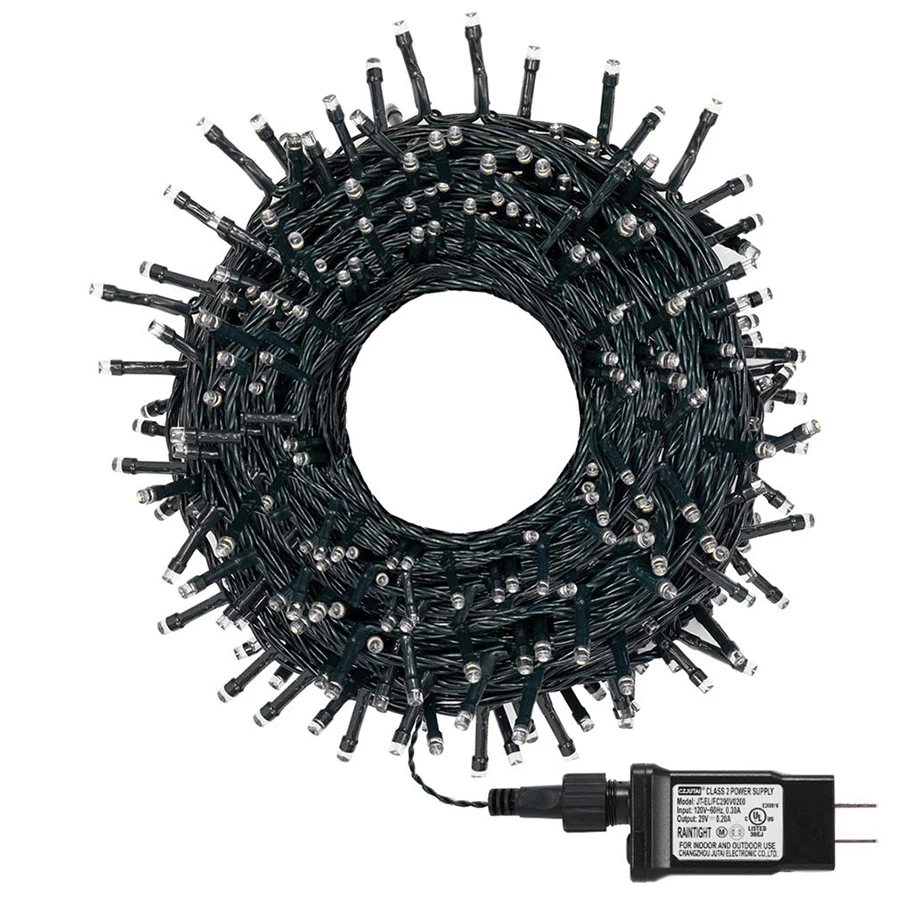 Baratos 10M 20M 30M 50M 100M impermeable LED cadena luces 24V UE EE. UU. Guirnalda al aire libre para árboles de Navidad Decoración Para Boda o fiesta de navidad