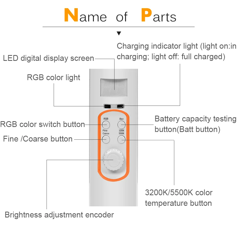 YONGNUO YN360II YN360 II 3200 K-5500 K сменный RBG цветной ручной светодиодный видео свет со встроенной литиевой батареей 5200mAh
