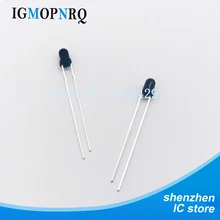 50 шт./лот 3 мм светодиодный инфракрасный приемник 940NM светодиодный диоды электронных