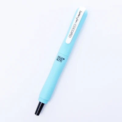 Kuretake COCOIRO ручка с буквенным принтом креативная каллиграфическая ручка мультяшная Scriptliner Кисть ручка Милая - Цвет: SKY BLUE
