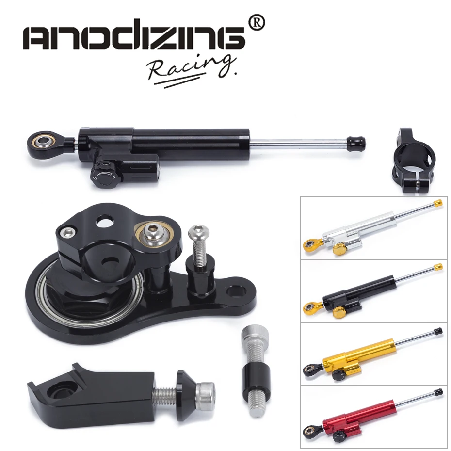 For Kawasaki ZX6R 2005 2006 ZX 6R Motorcycle Steering Damper Stabilizerlinear Reversed Safety