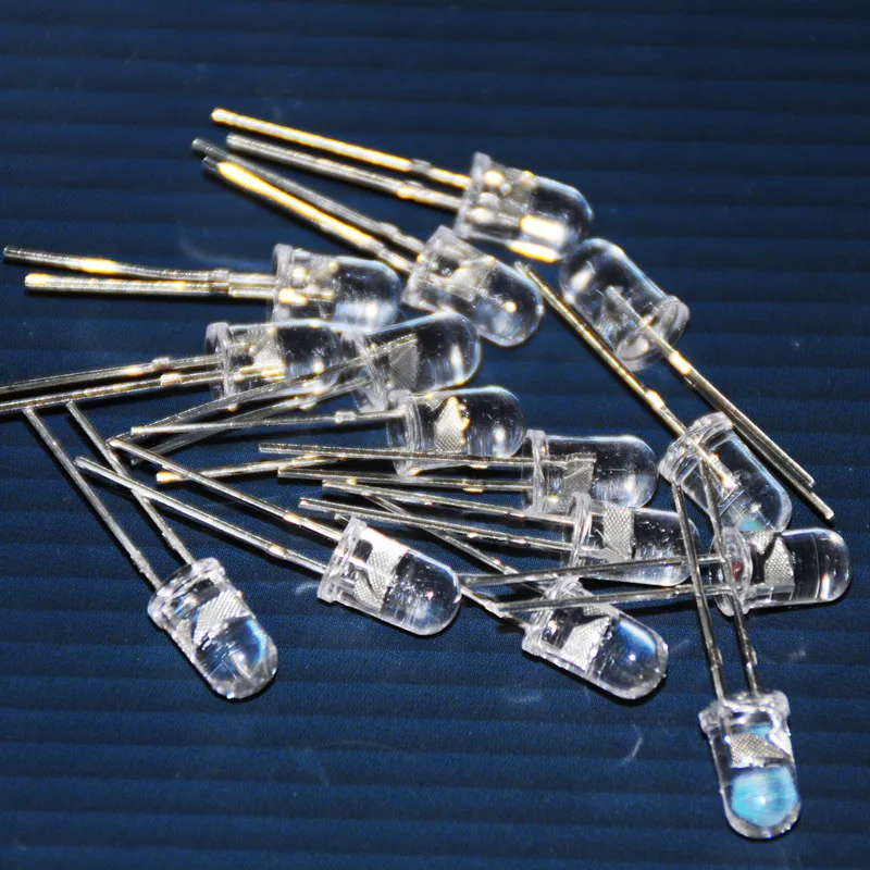 Светодиодный нефритово зеленый светильник 100 шт. 5 мм|5mm led diode|led diodelight emitting diode |