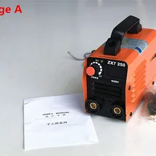 250А 110-250 В компактный мини MMA сварочный аппарат инверторный дуговой сварочный аппарат