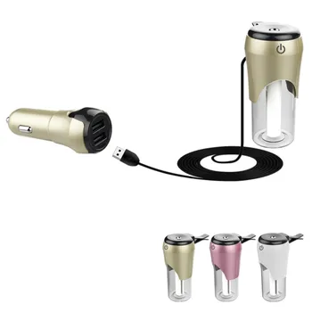 

Portable Anti Dry Cleaner Car Freshener Mini Air Humidifier Diffuser Essential Oil Mist Purifier Without Noise 5V/3.1A