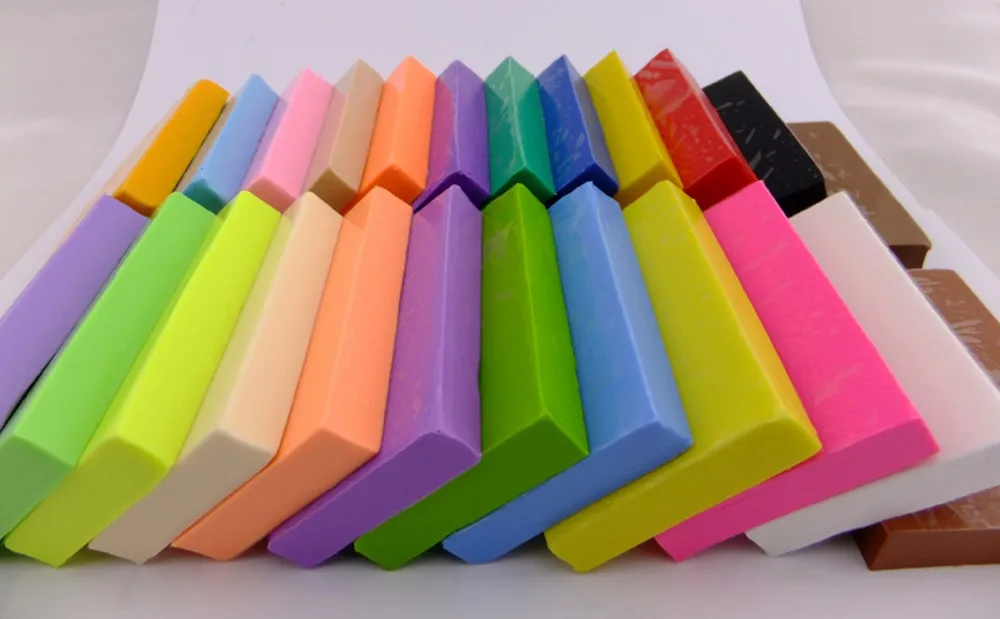 15*10*1,2 см 43 цвета мягкий полимерный Пластилин эффект глиняные Блоки Красочные DIY обучающая игрушка с отслеживанием информации