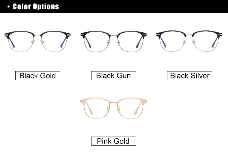 Ralferty, анти-синий светильник, очки для женщин и мужчин, половинная оправа, игровые очки, очки TR90, ультра светильник, квадратные оптические очки D5054