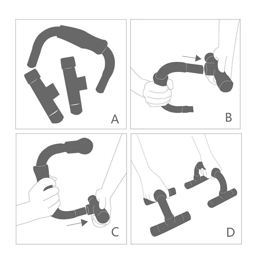 Фитнес пуш-ап Пушап для занятий в спортзале тренировок грудь Бар Губка рукоятка тренажер для бодибилдинга Противоскользящий комфорт
