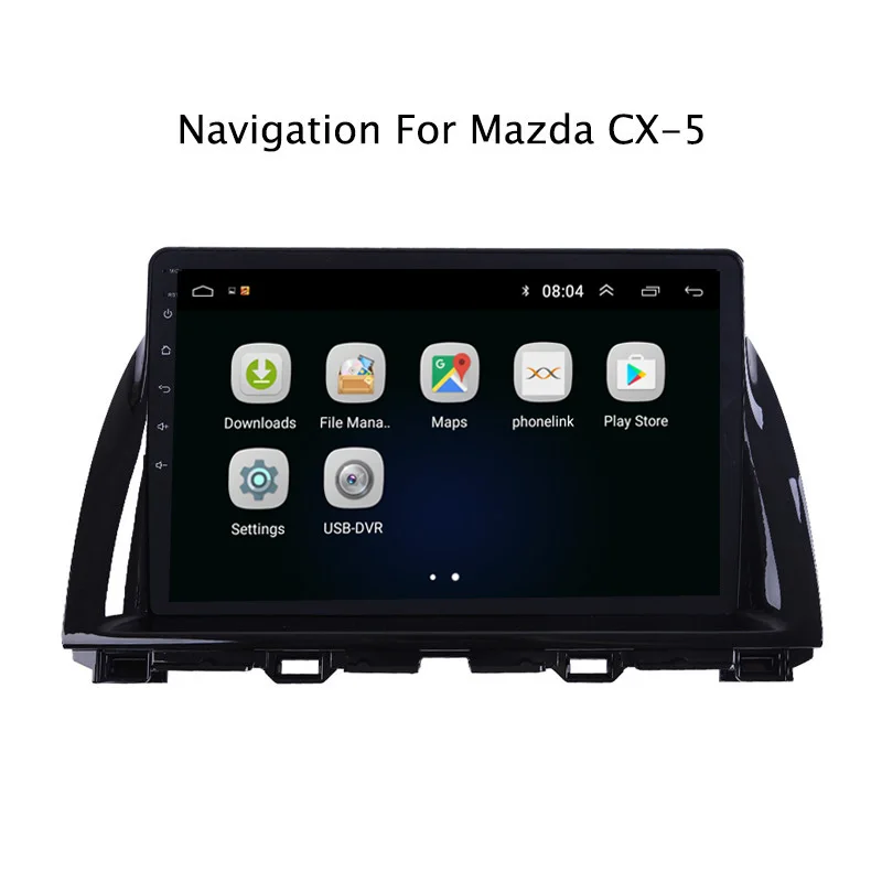 10 1 "2.5D IPS Android 8 автомобильный DVD GPS плеер для Mazda CX 5 2014 2015 Радио стерео головное