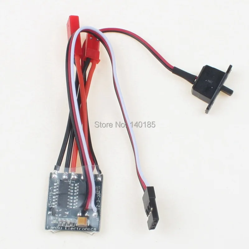 2pcs RC 10A Brushed ESC Speed Controller for DIY 1/18 1/24 Car Tank