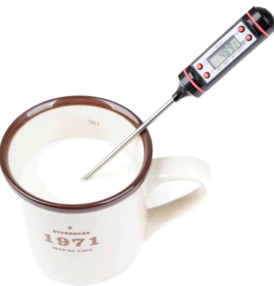 Пищевая ручка для выпечки СВЕТОДИОДНЫЙ Цифровой Кухонный Термометр Электронный температурный зонд для жидкого масло для барбекю инструменты для приготовления пищи