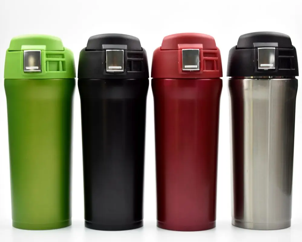 

2018 New 480ML Thermos Mug Coffee Cup with Lid Thermocup Seal Stainless Steel vacuum flasks Thermo mug for Car Water Bottles