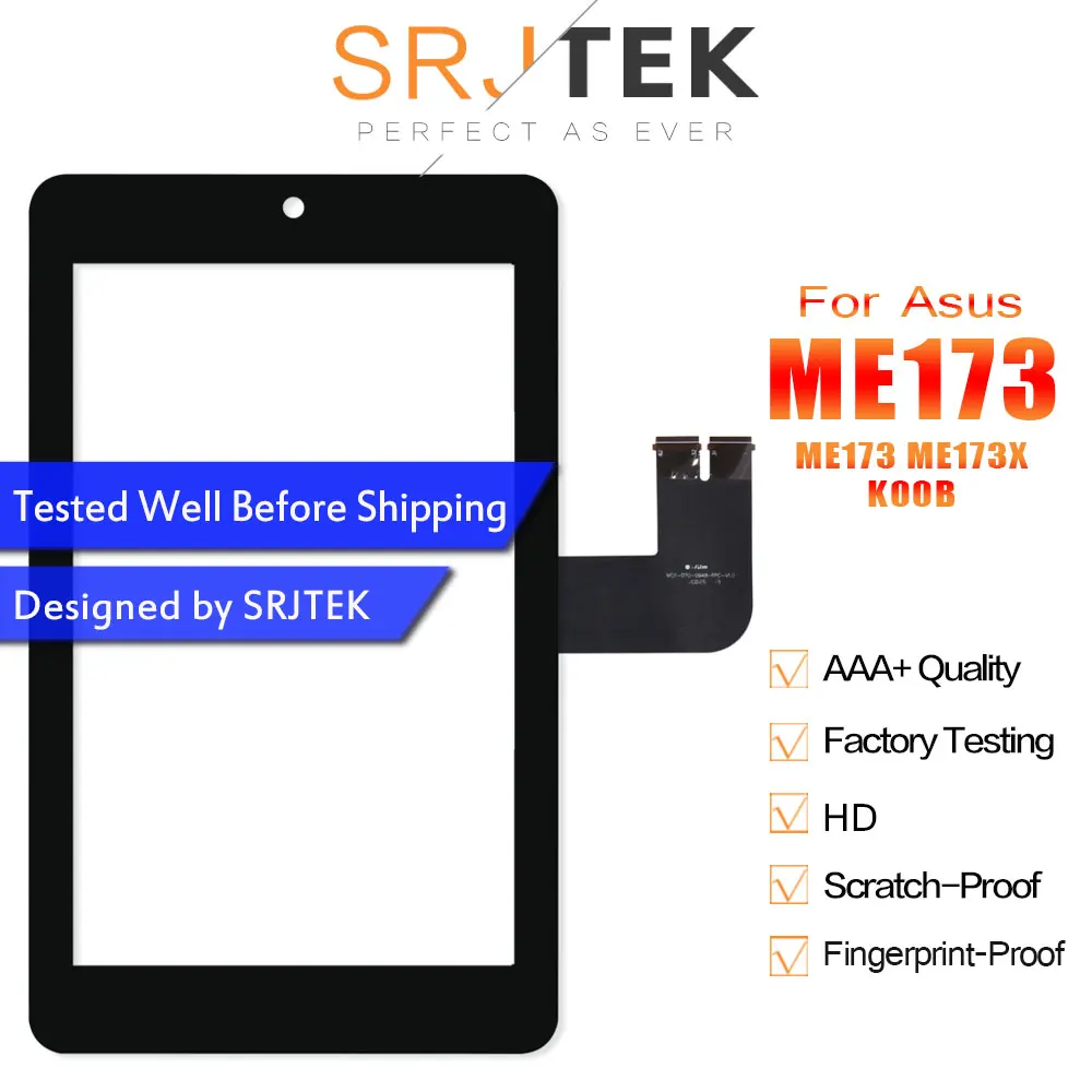 Для Asus Memo Pad HD 7 &quotME173 ME173X Сенсорный экран планшета Стекло Объектив Замена